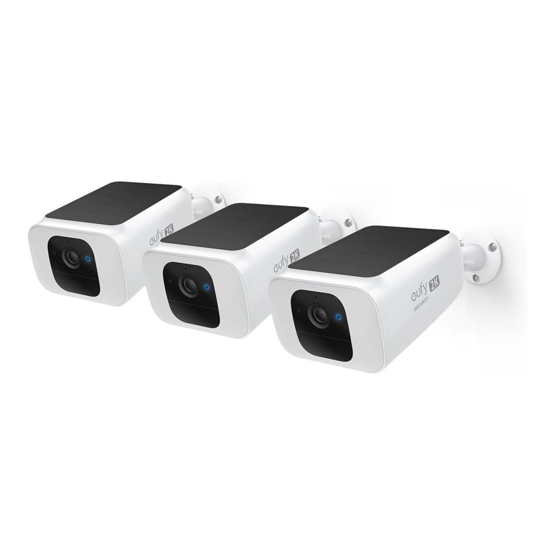 Eufy SoloCam S230 2K Solar Outdoor Wi-Fi Camera 3-Pack T81243W1K001