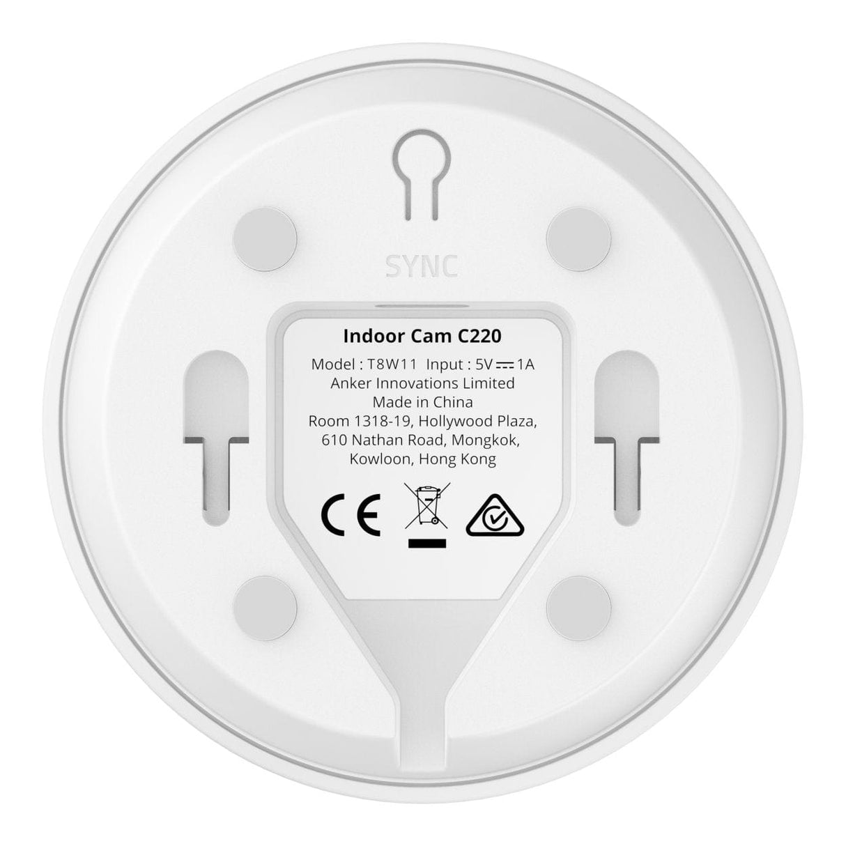 Eufy C220 2K Bulb IP Indoor Security Camera T8W11321