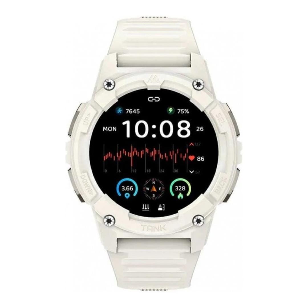Kospet Tank S2 Ultra 1.32-inch Amoled White Smartwatch TANK-S2-WHITE