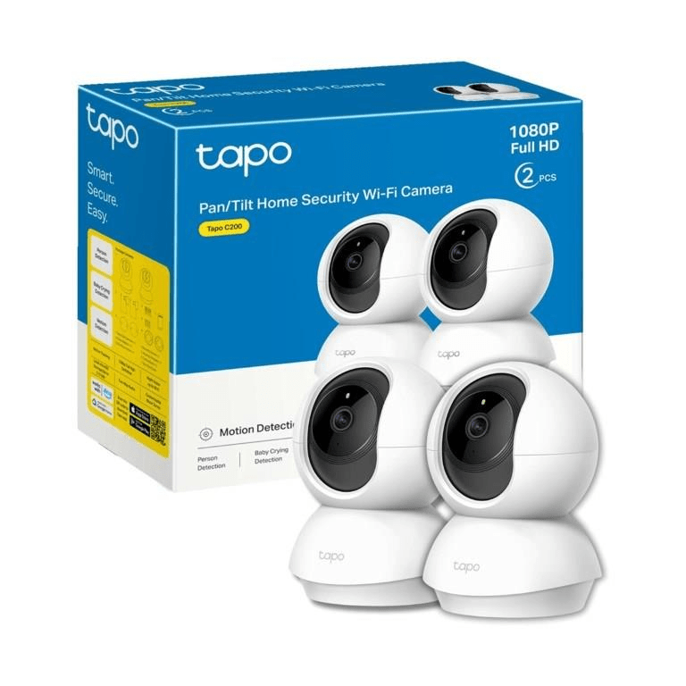 TP-Link Tapo C200P2 Pan and Tilt Home Security Wireless Camera