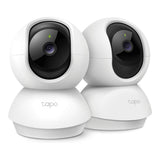 TP-Link Tapo C210P2 2K 3MP Pan and Tilt Wi-Fi Home Security Camera 2-pack