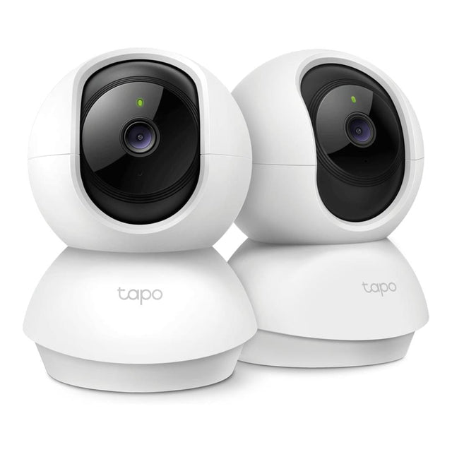 TP-Link Tapo C210P2 2K 3MP Pan and Tilt Wi-Fi Home Security Camera 2-pack