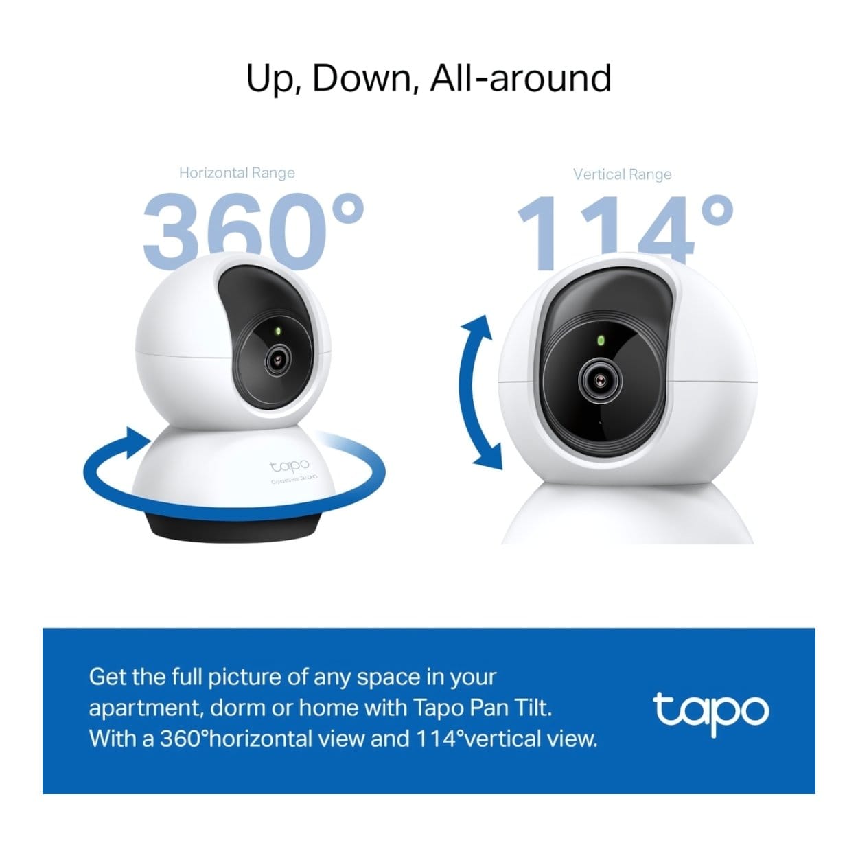 TP-Link Tapo C220 Pan/Tilt AI Home Security Wi-Fi Camera – FirstShop