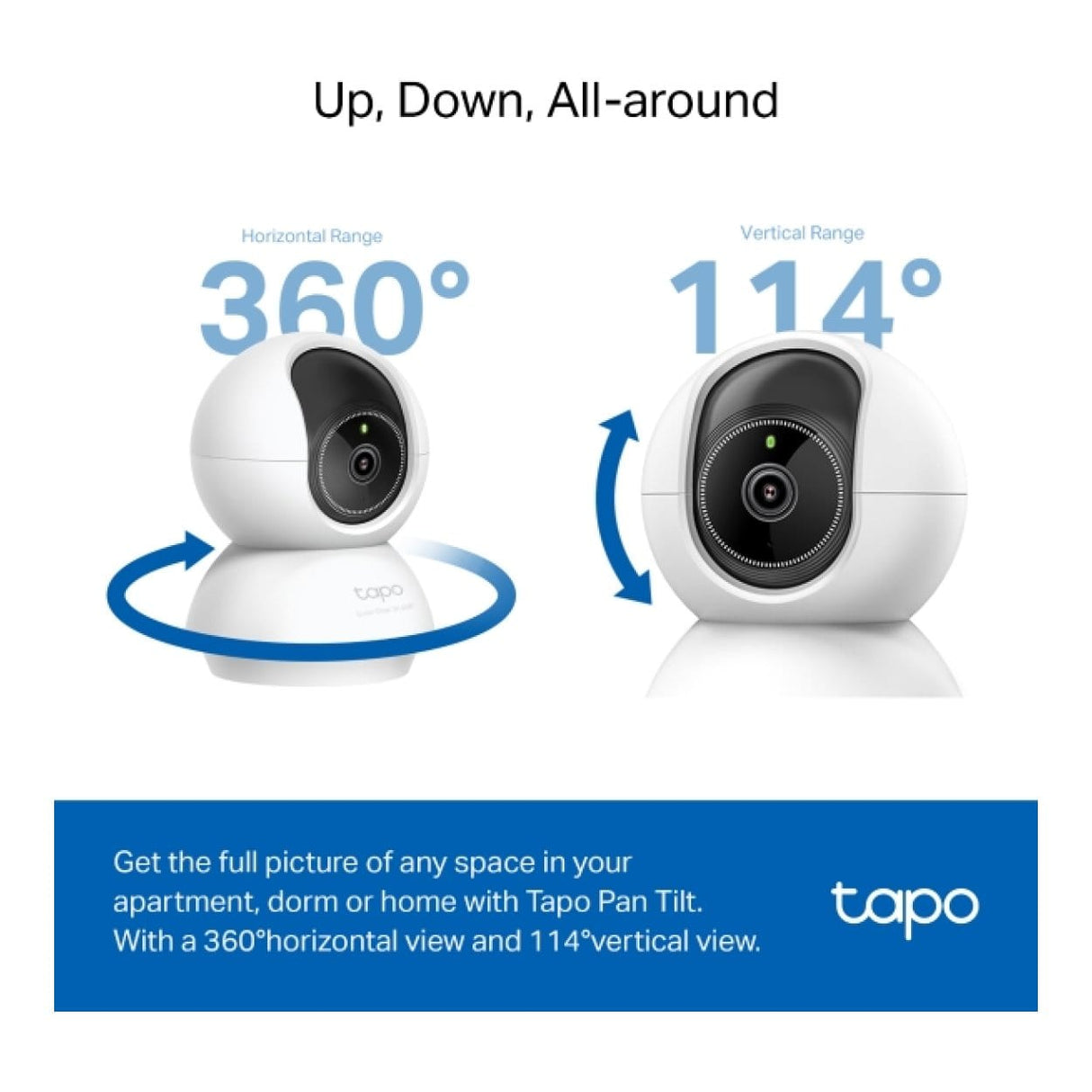 TP-Link Tapo C230 Pan/Tilt AI Home Security Wi-Fi Bulb Camera