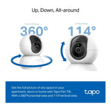 TP-Link Tapo C230 Pan/Tilt AI Home Security Wi-Fi Bulb Camera