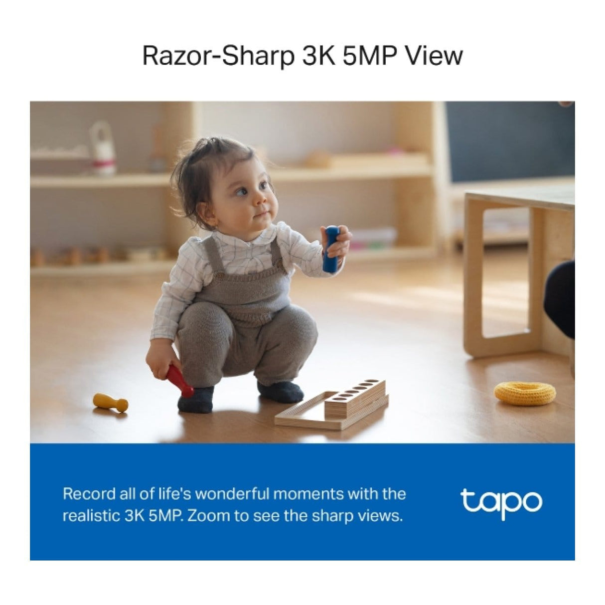 TP-Link Tapo C230 Pan/Tilt AI Home Security Wi-Fi Bulb Camera