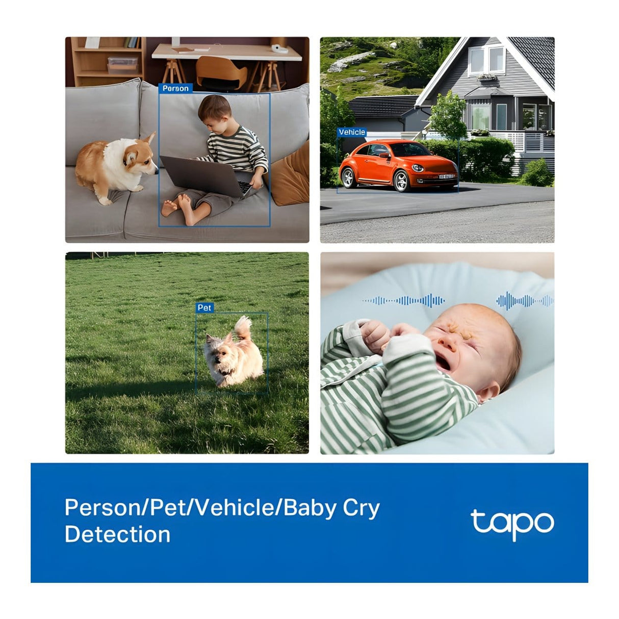 TP-Link Tapo C236 3K Indoor/Outdoor Home Security Wi-Fi Camera