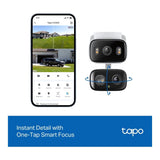 TP-Link Tapo C246D Indoor Outdoor Dual Lens Pan Tilt Security Camera
