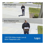 TP-Link Tapo C246D Indoor Outdoor Dual Lens Pan Tilt Security Camera