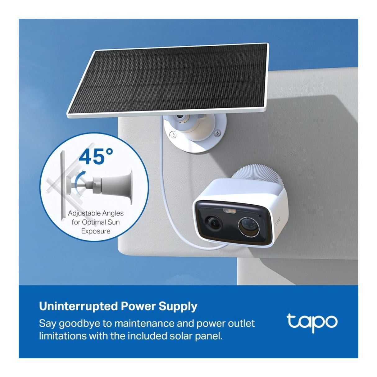 TP-Link Tapo C400 Solar-Powered Security Camera Kit TAPO C400 KIT