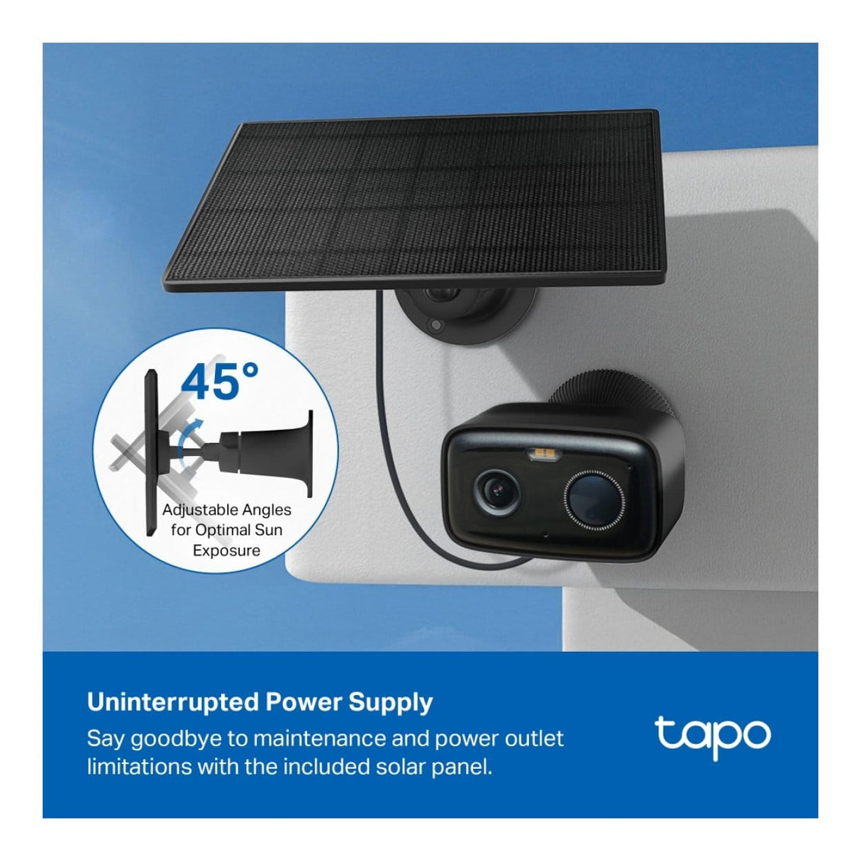 TP-Link Tapo C401 Solar Powered Security Camera Kit