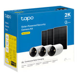 TP-Link Tapo C410 Solar-Powered Security Camera Kit 3-pack