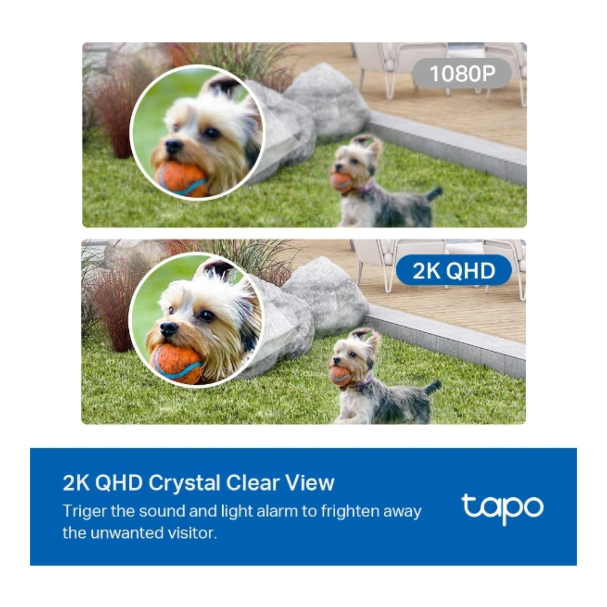 TP-Link Tapo C420S2 Smart Wire-Free Security Camera System 2-pack