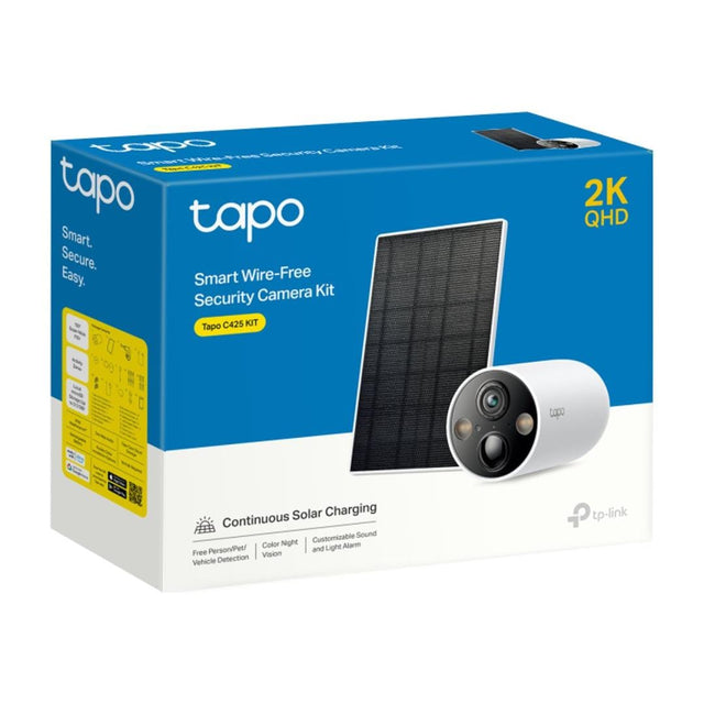 TP-Link Tapo C425 Solar-Powered Security Camera Kit