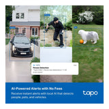 TP-Link Tapo C465 Enhanced AI UHD 4K Solar-Powered Security Camera
