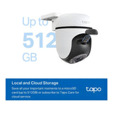 TP-Link Tapo C510W Outdoor Pan Tilt Security Wi-Fi Camera 2-pack