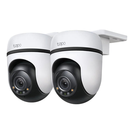TP-Link Tapo C510W Outdoor Pan Tilt Security Wi-Fi Camera 2-pack