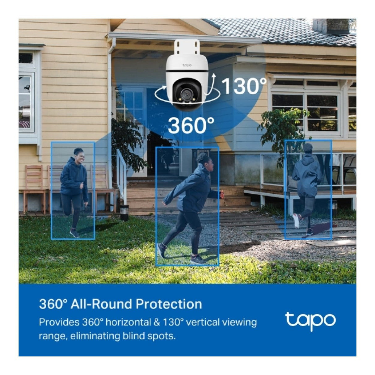 TP-Link Tapo C510W 2K Outdoor Security Pan/Tilt Wi-Fi Camera