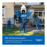 TP-Link Tapo C510W 2K Outdoor Security Pan/Tilt Wi-Fi Camera