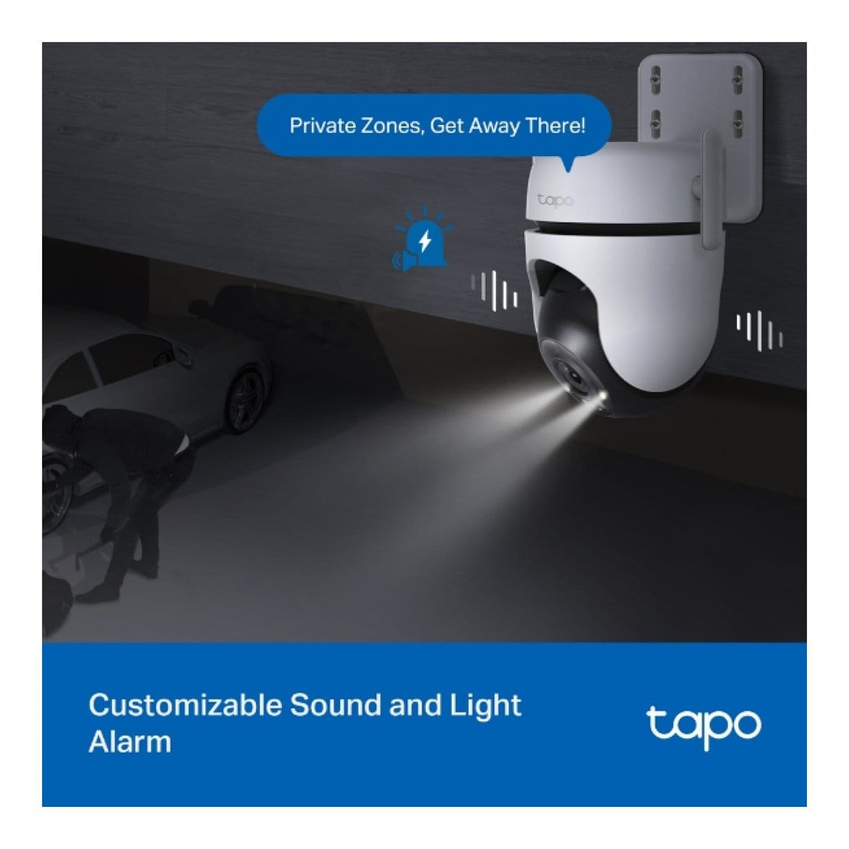 TP-Link Tapo C520WS 4MP Outdoor Pan/Tilt Security Wi-Fi Camera