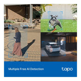 TP-Link Tapo C520WS 4MP Outdoor Pan/Tilt Security Wi-Fi Camera