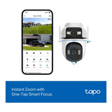 TP-Link Tapo C545D 2K 3MP 6mm Dual Lens Pan/Tilt Security Camera