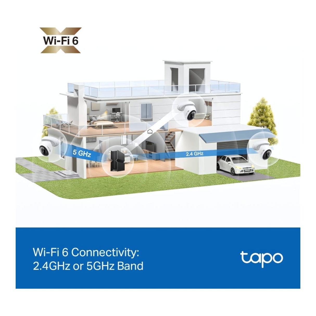 TP-Link Outdoor Pan/Tilt Security Wi-Fi Camera