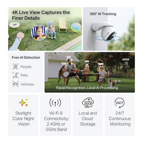 TP-Link Outdoor Pan/Tilt Security Wi-Fi Camera