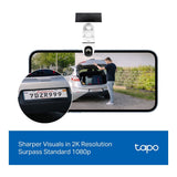 TP-Link Tapo C610 2K 3MP 4.0mm Solar-Powered Pan/Tilt Security Camera