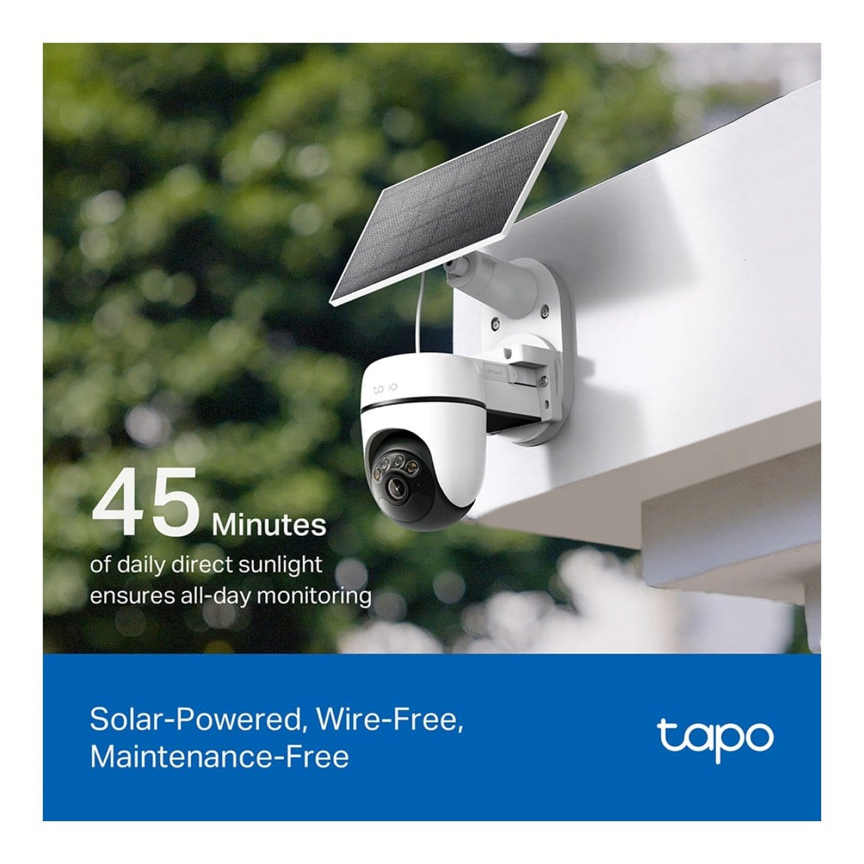 TP-Link Tapo C610 2K 3MP 4.0mm Solar-Powered Pan/Tilt Security Camera