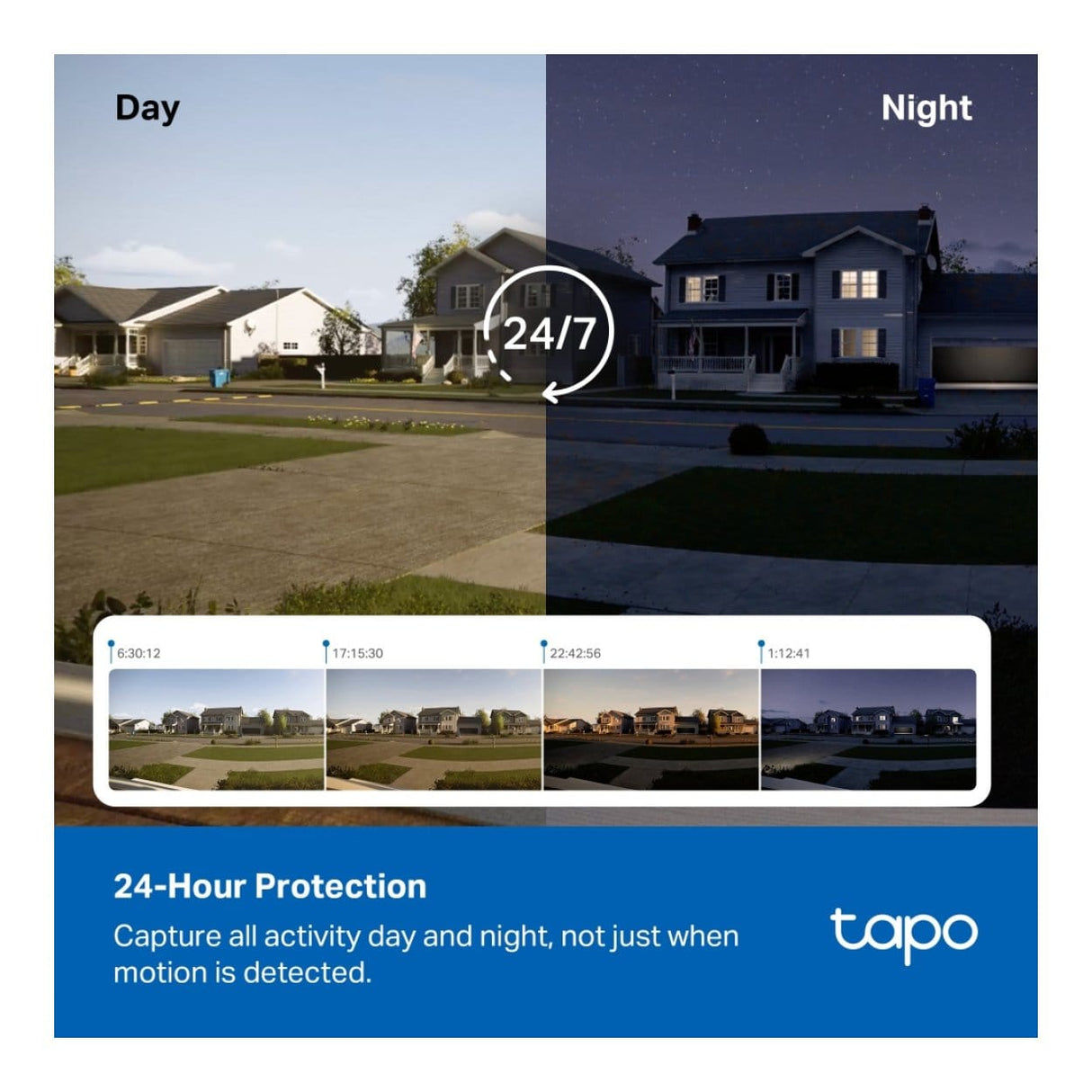 TP-Link Tapo C630 3K 5MP 4.0 mm Solar-Powered Pan/Tilt Security Camera