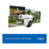 TP-Link Tapo C630 3K 5MP 4.0 mm Solar-Powered Pan/Tilt Security Camera