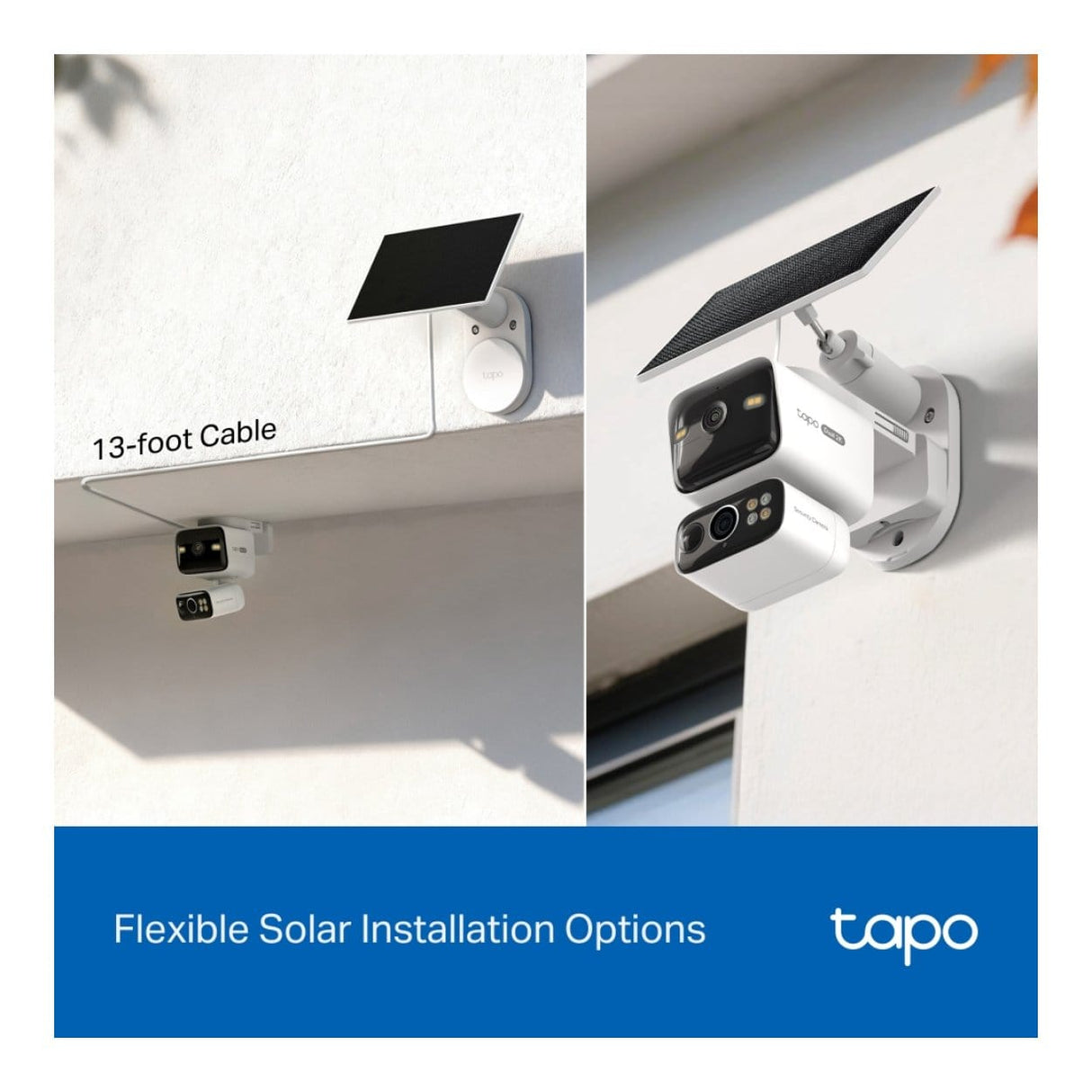 TP-Link Tapo C645D Solar-Powered Dual-Lens Pan/Tilt Security Camera Kit