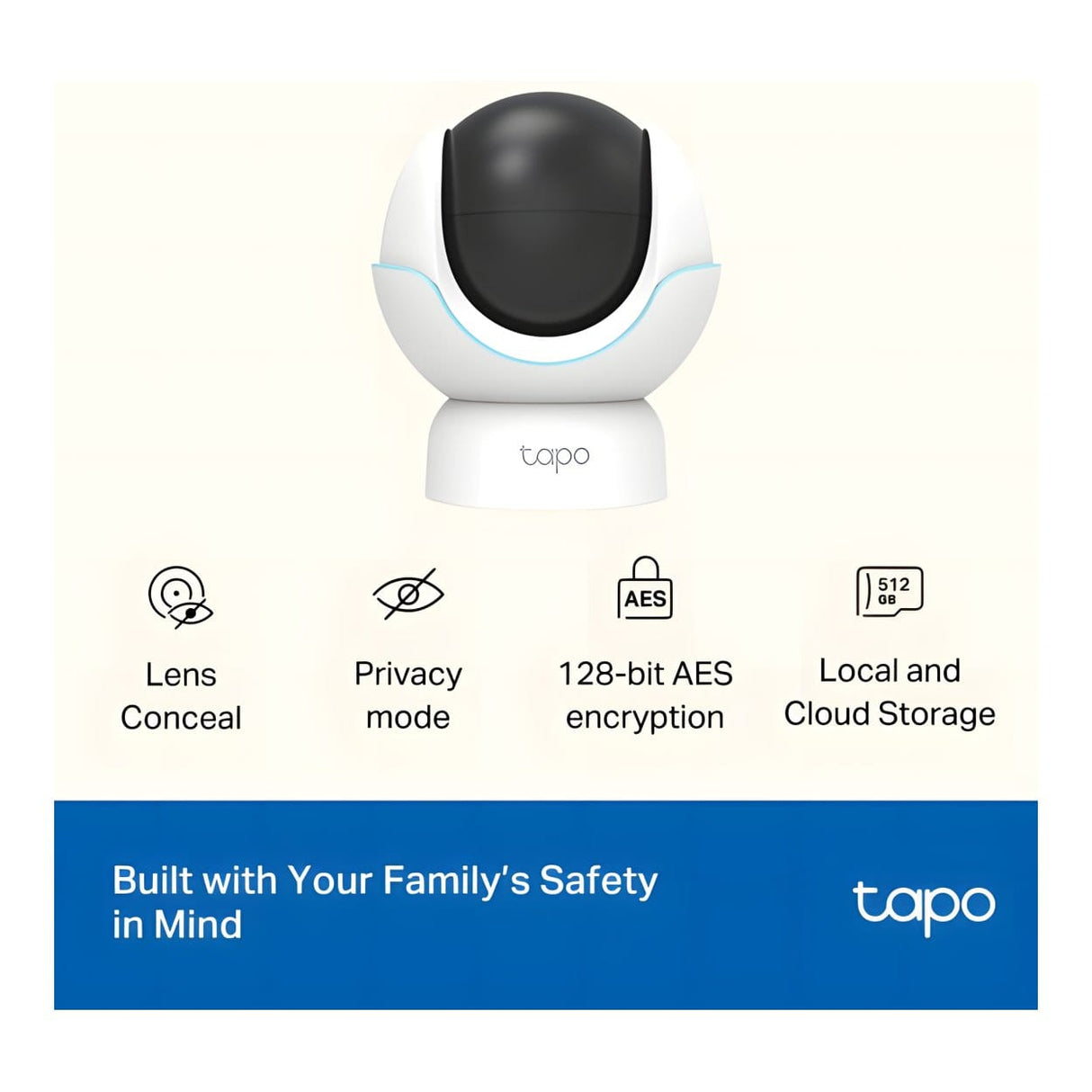 TP-Link Tapo C840 Dual-Lens Smart Baby Camera