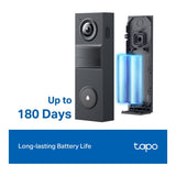 TP-Link Tapo D205 2K Battery Video Doorbell Mini