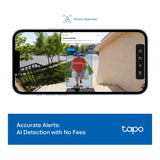 TP-Link Tapo D205 2K Battery Video Doorbell Mini
