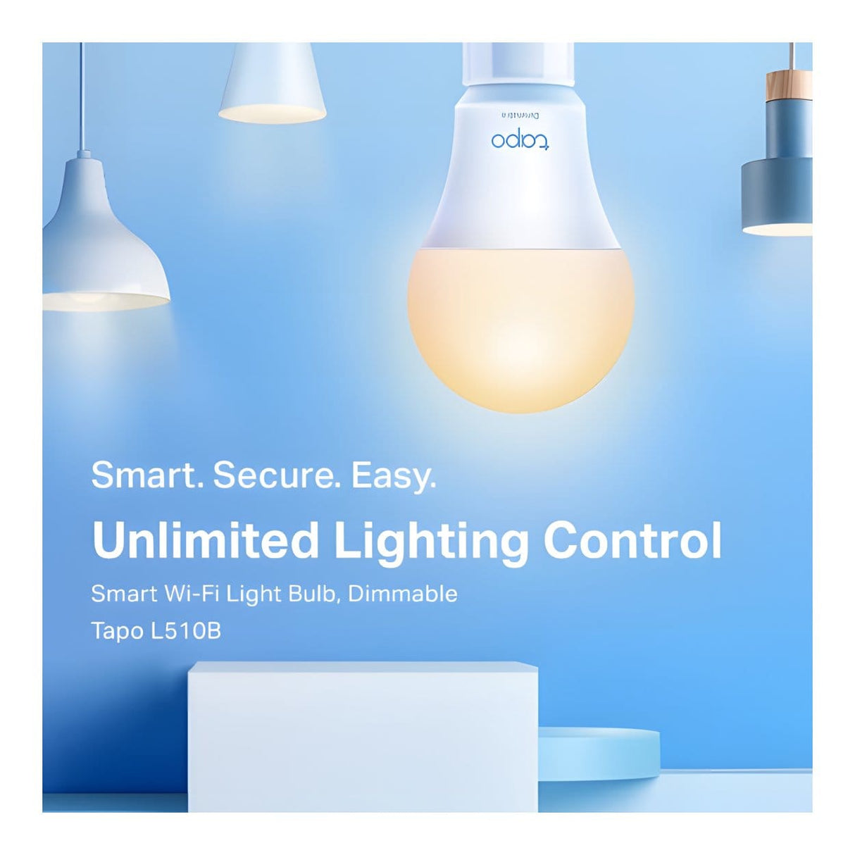 TP-Link Tapo L510B Dimmable Smart Wi-Fi Light Bulb