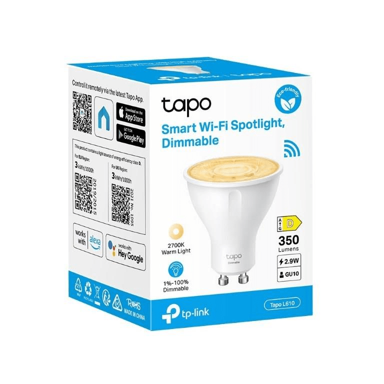 TP-Link Tapo L610 Smart Wi-Fi Dimmable Spotlight Bulb