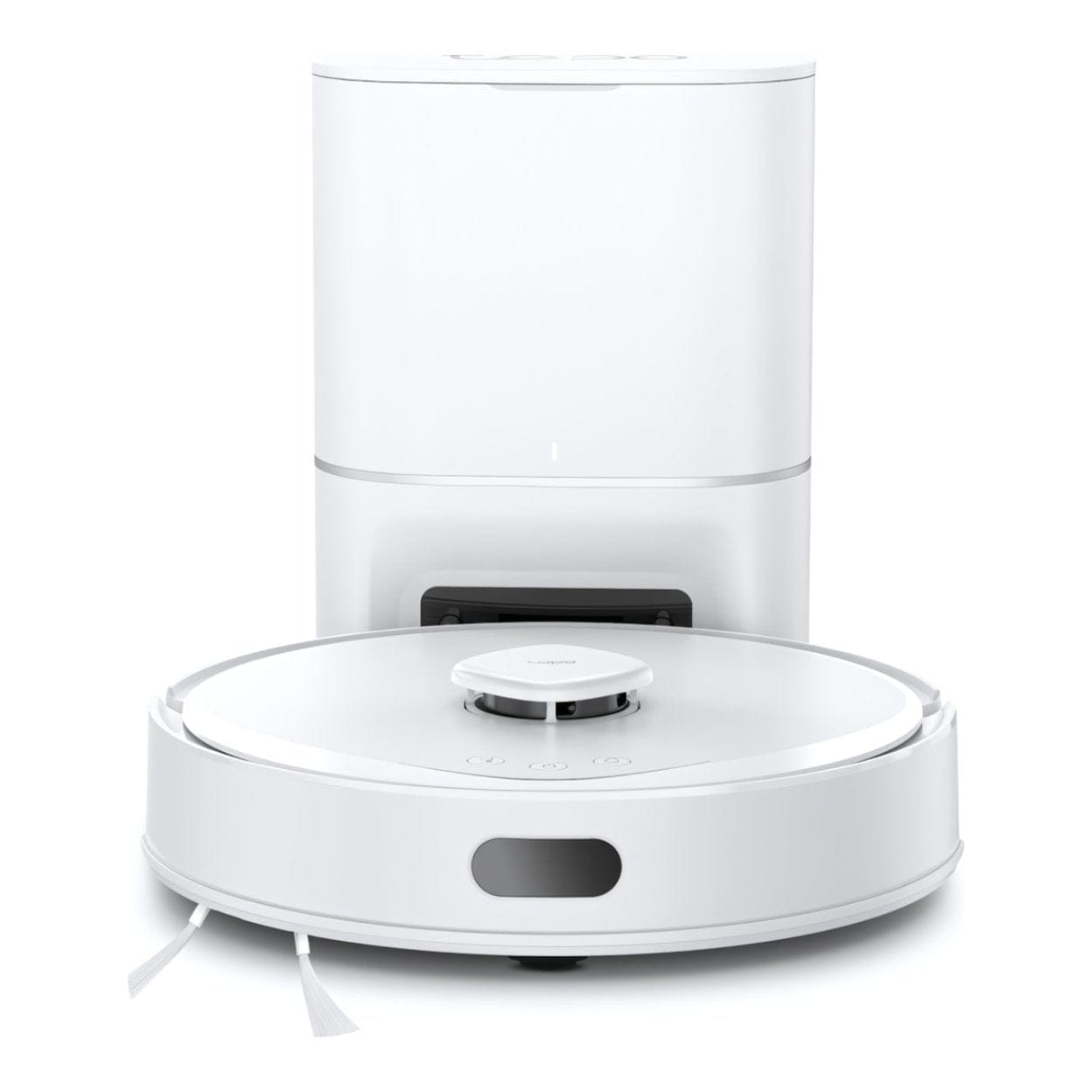 TP-Link Tapo RV30 Max Plus Robot Vacuum and Mop with Smart Auto-Empty Dock - White