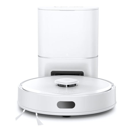 TP-Link Tapo RV30 Max Plus Robot Vacuum and Mop with Smart Auto-Empty Dock - White