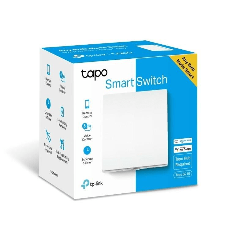 TP-Link Tapo S210 1-Gang 1-Way Smart Light Switch