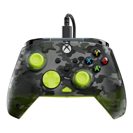 Turtle Beach Rematch Core Wired Gaming Controller for Xbox and PC - Ghost Black Camo/Yellow TBC-2001-75