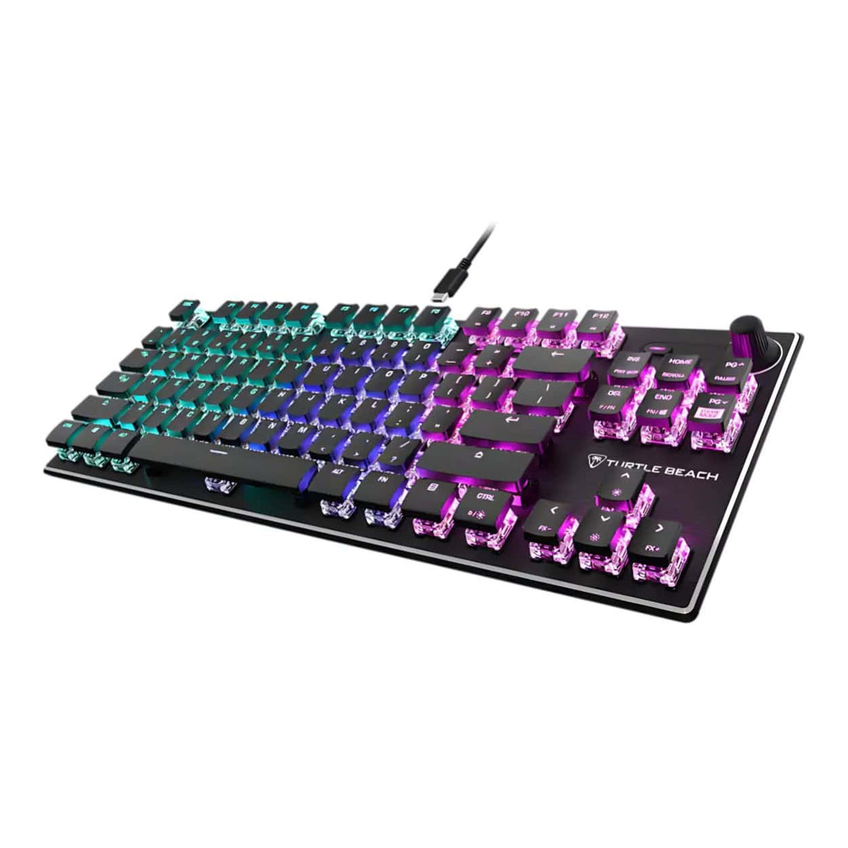 Turtle Beach Vulcan TKL AIMO RGB Wired Mechanical TITAN Linear Switch Gaming Keyboard TBK-2001-01-US