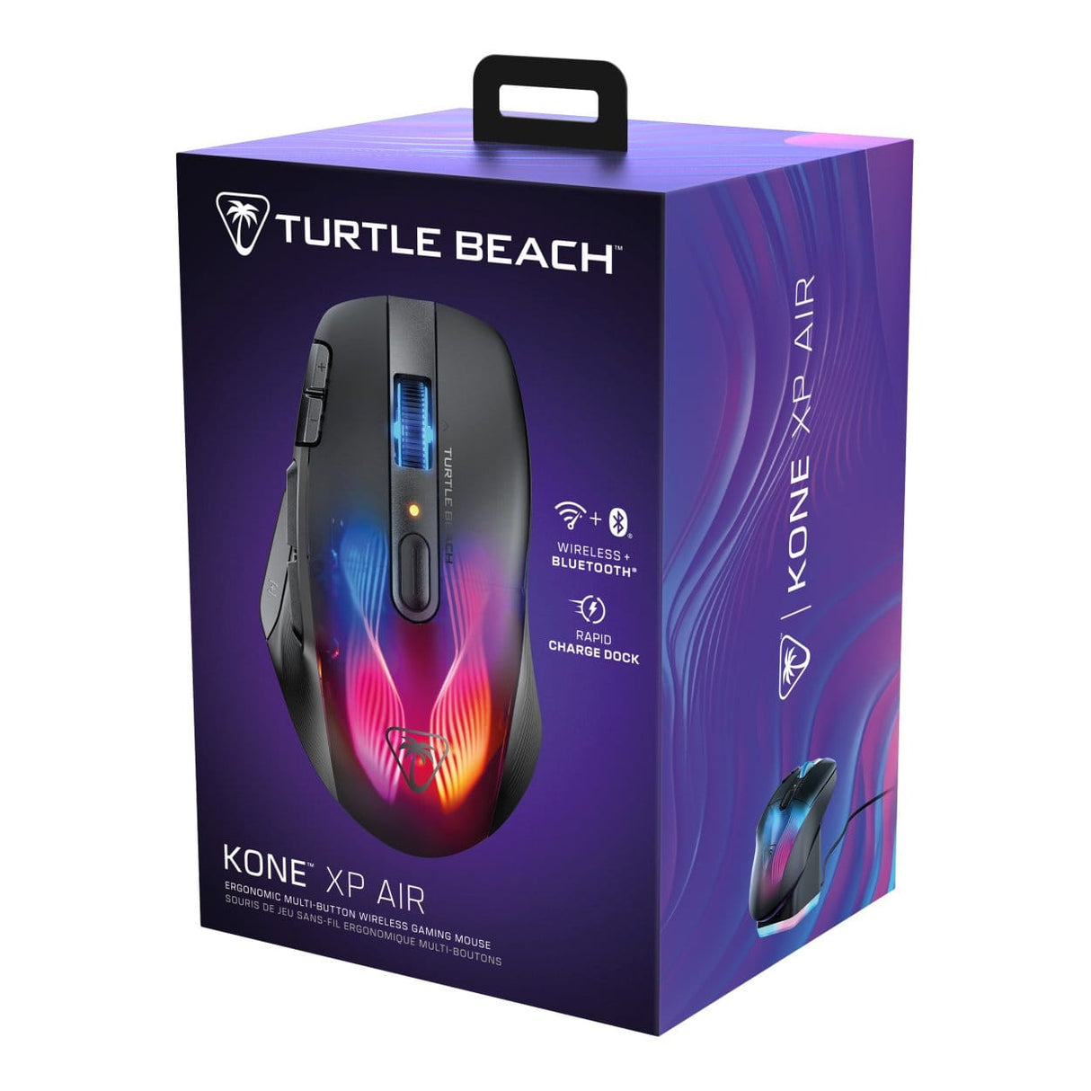 Turtle Beach Kone XP Air Wireless Ergonomic RGB Gaming Mouse Black TBM-1101-05