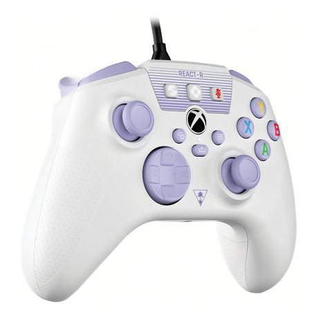 Turtle Beach React-R Wired Gaming Controller - White & Purple TBS-0732-05