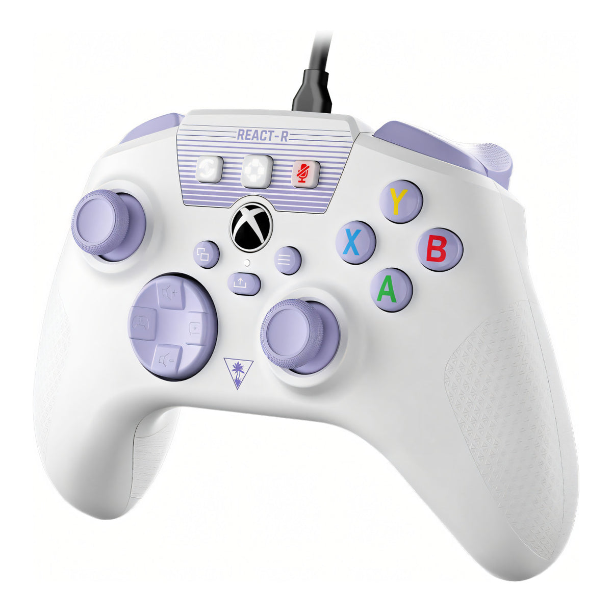 Turtle Beach React-R Wired Gaming Controller - White & Purple TBS-0732-05