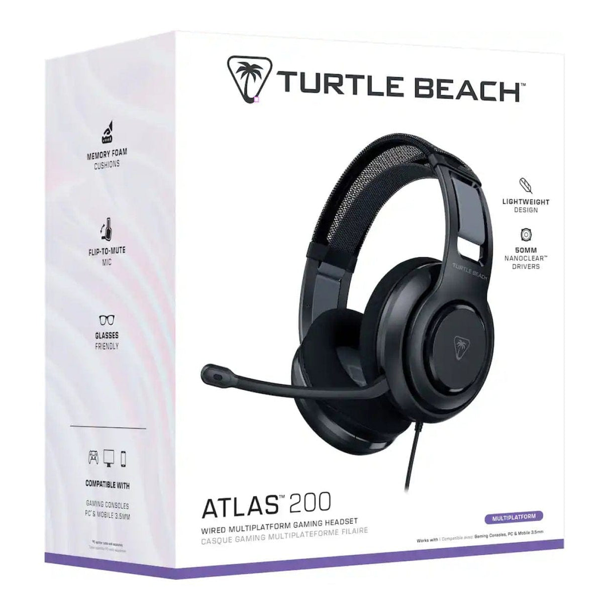 Turtle Beach Atlas 200 Multiplatform 3.5mm Jack Gaming Headset TBS-6001-05