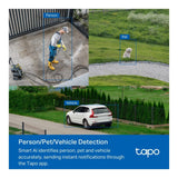 TP-Link Tapo TC43 Outdoor Pan Tilt Security Wi-Fi Camera