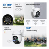 TP-Link Tapo TC43 Outdoor Pan Tilt Security Wi-Fi Camera