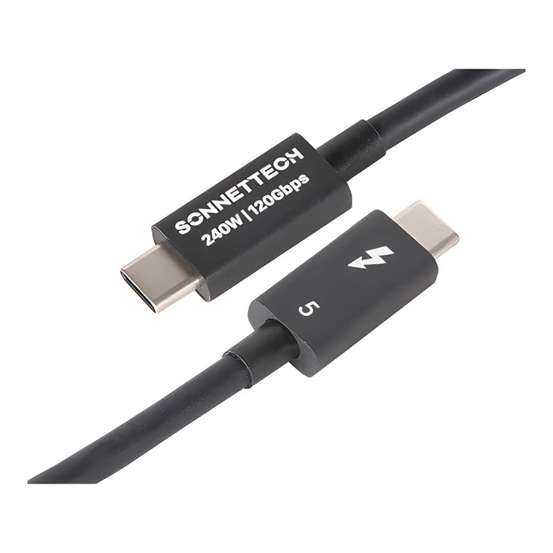Sonnet Thunderbolt 5 Cable 0.8m Black TCB-TB5-08M